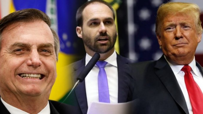 Eduardo-Bolsonaro-jair-Trump