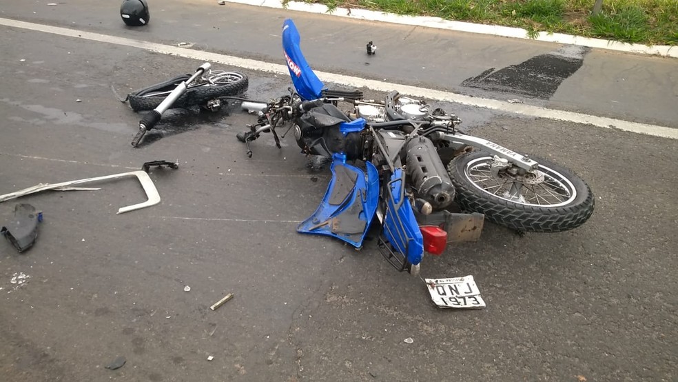 moto acidente