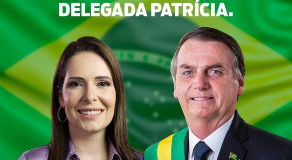 patricia e bolsonaro