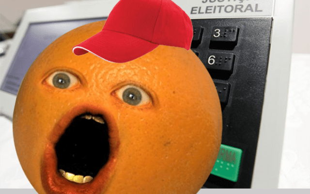 laranja ilustração candidatura