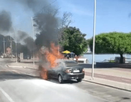 fogo orla carro